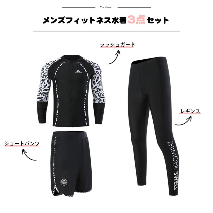 新作登場！ フィットネス水着 ペア カップル ウェットスーツ リーフ柄