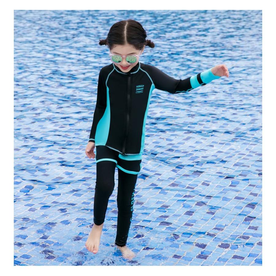 フィットネス水着 親子ペア パパ ママ 女の子 男の子 ラッシュガード