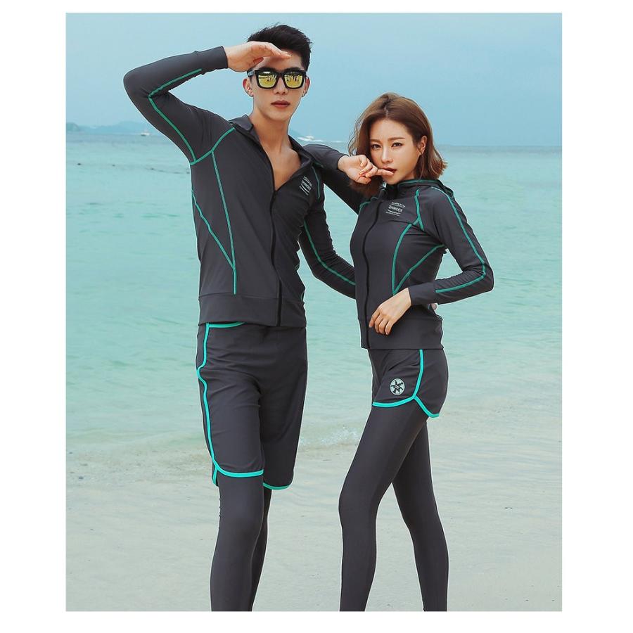フィットネス水着 体型カバー 水着 レディース ビキニ ラッシュガード ショートパンツ レギンス ノンワイヤー S/M/L/LL|hoyuki|11