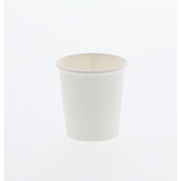 ドリンクカップ【HEIKO】紙コップ（ペーパーカップ） 1 オンス  ホワイト  口径44x高35x底径32mm  【3000個】（メーカー取り寄せ商品）