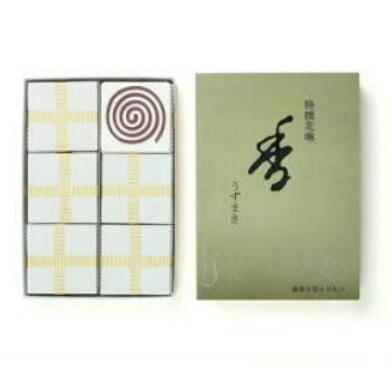 【美品未使用品】琴 花林角巻 薫寿堂のお香 特撰花琳 徳用品 渦巻 60枚 薫