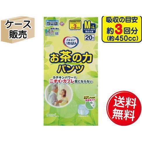 エルモアいちばん お茶の力パンツ M〜Lサイズ : ハートプランニング 