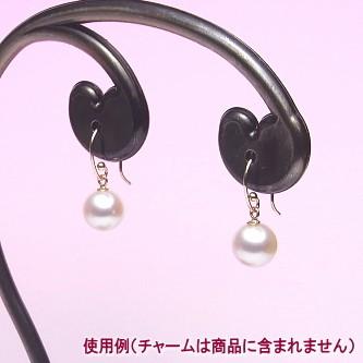チェンジピアス用ピアス金具 K18 イエローゴールド 18k 18金 YG ピアス フック つりばり 付替可能の画像