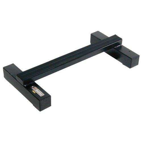 Power Systems カーフレイズ スチールバー スタンディングカーフレイズ ディップエクササイズ用 ブラック 67055 並行輸入