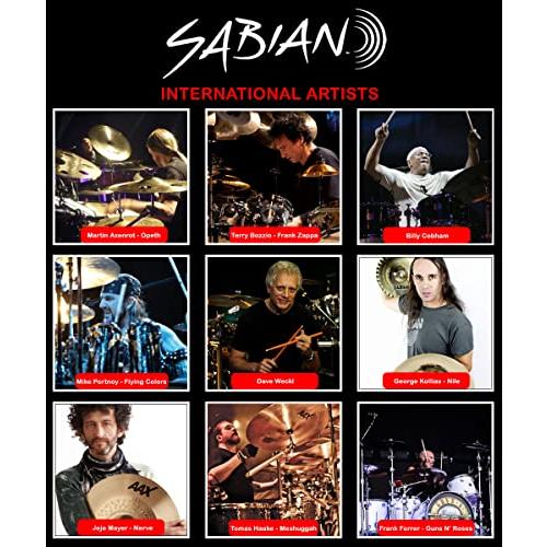 高評価　 SABIAN クラッシュライドシンバル SBR-18CR 並行輸入