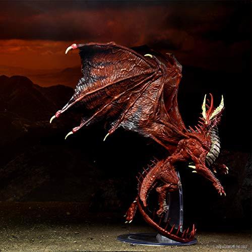 D&D Icons of The Realms: 大人用 レッドドラゴン プレミアムフィギュア 並行輸入 大人用レッド
