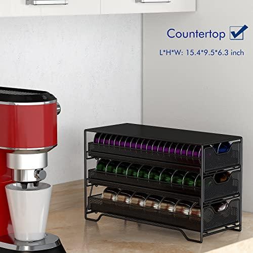 ホットセール収納引き出しホルダー Nespresso Vertuoカプセル対応