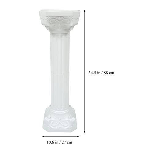 在庫品限り Cabilock ローマの柱 アウトドア 樹脂 ギリシャの柱 結婚式 装飾柱 芸術的なオーナメント 風景 道路 ガイド 小道具 シーン 並行輸入