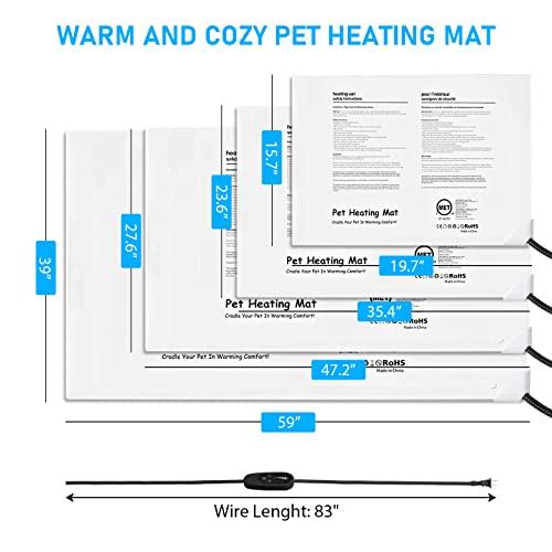 clawsable Super Large Size Pet Heating Pad Electric Heating Pad for  並行輸入｜hpy-store｜06