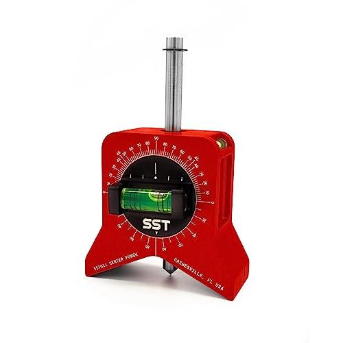 SST パイプセンターパンチパイプ 曲面を任意の角度で正確にマーキング 2つの精密バブルレベル レーザーエッチングされた角度マ 並行