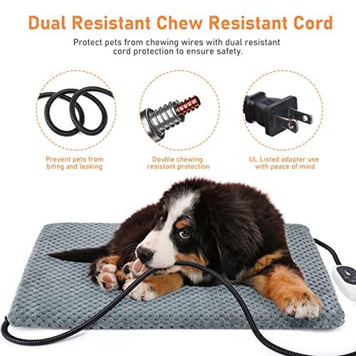 INVENHO Pet Heating Pad  Waterproof Adjustable Temperature Dog Cat H 並行輸入｜hpy-store｜04