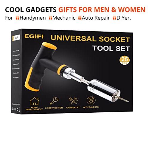 【人気商品】 EGIFI Universal Socket Tool Set Super Socket Tool Mechanic Tool Set 並行輸入