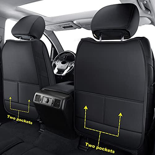 LUCKYMAN CLUB タンドラシートカバー フェイクレザー 2014-2021 クルーキャブ/クルーマックス/ダブルキャブ用 ブラ 並行輸入