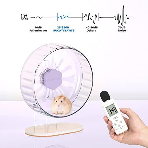 BUCATSTATE Hamster Wheel Super-Silent 10.2 with Adjustable Base Dual 並行輸入 Hamsters Wheel Hamster is BUCATSTATE Super Silent Adjustable Purple for the Dwarf Bear