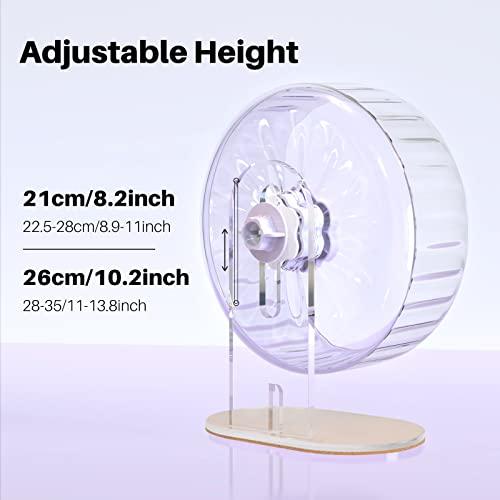 BUCATSTATE Hamster Wheel Super-Silent 10.2 with Adjustable Base Dual 並行輸入 Hamsters Wheel Hamster is BUCATSTATE Super Silent Adjustable Purple for the Dwarf Bear