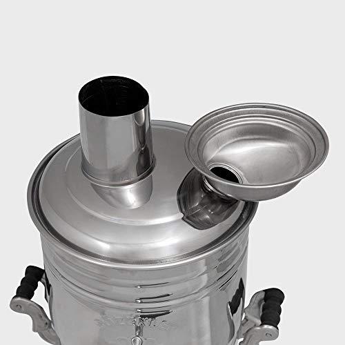 Tubibu Samovar フリーエネルギー ウォーターヒーター 4L /158オンス セミバー サマヴァール ボート キャンプ ハイ 並行輸入 