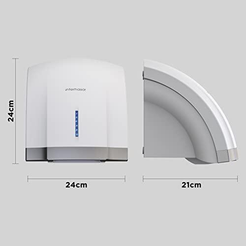 interhasa! 業務用ハンドドライヤー 1800W 高速自動電動ハンド