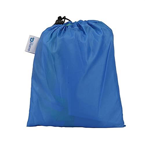 Little Dynamo レインボープレイパラシュート キッズ用 12フィート 8色 丈夫なハンドルとキャリーケース 屋内外のパーティ 並行輸入 Little