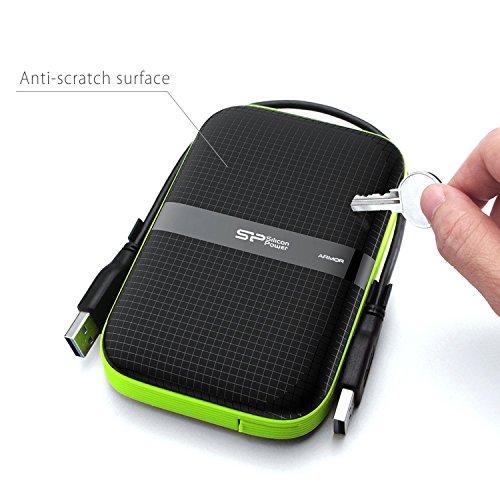 確認のため購入 Silicon Power 2TB Rugged Portable External Hard Drive Armor A60 Sho 並行輸入