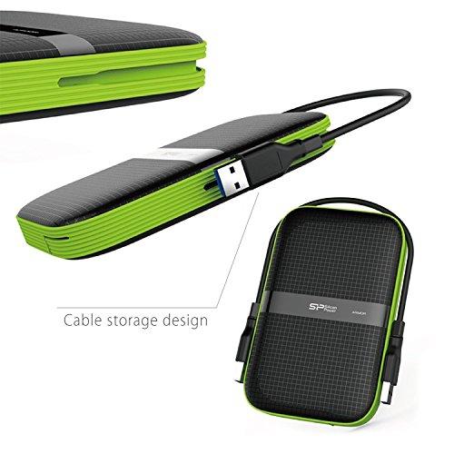 確認のため購入 Silicon Power 2TB Rugged Portable External Hard Drive Armor A60 Sho 並行輸入