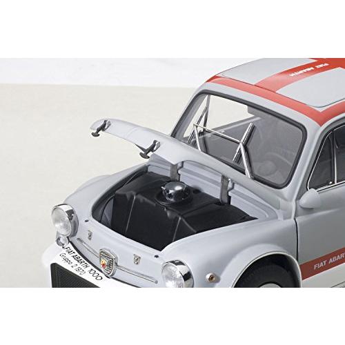品質満点！ AUTOart 1/18 AUTOart フィアット グレー アバルト