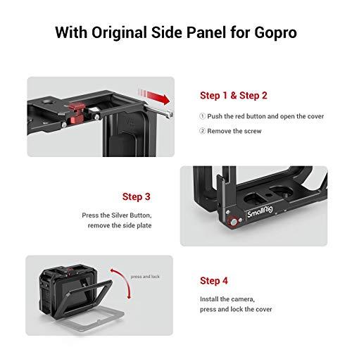 SmallRig ケージ GoPro Hero 9用 ブラック 3084 並行輸入 SmallRig