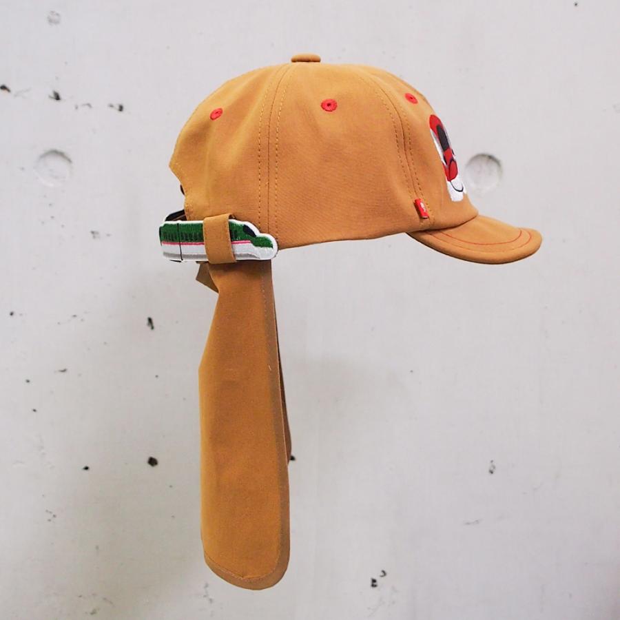 バリ鉄CAP こまち 着脱可能シェード付 キャップ 帽子 電車 新幹線 村瀬