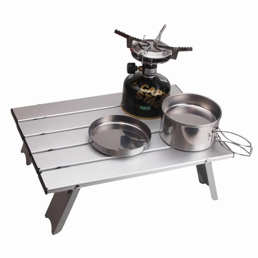 キャプテンスタッグ お手軽！ ソロキャンプセット ガスバーナー テーブル チェア 3点セット 収納バッグ付き | CAPTAIN STAG | 06