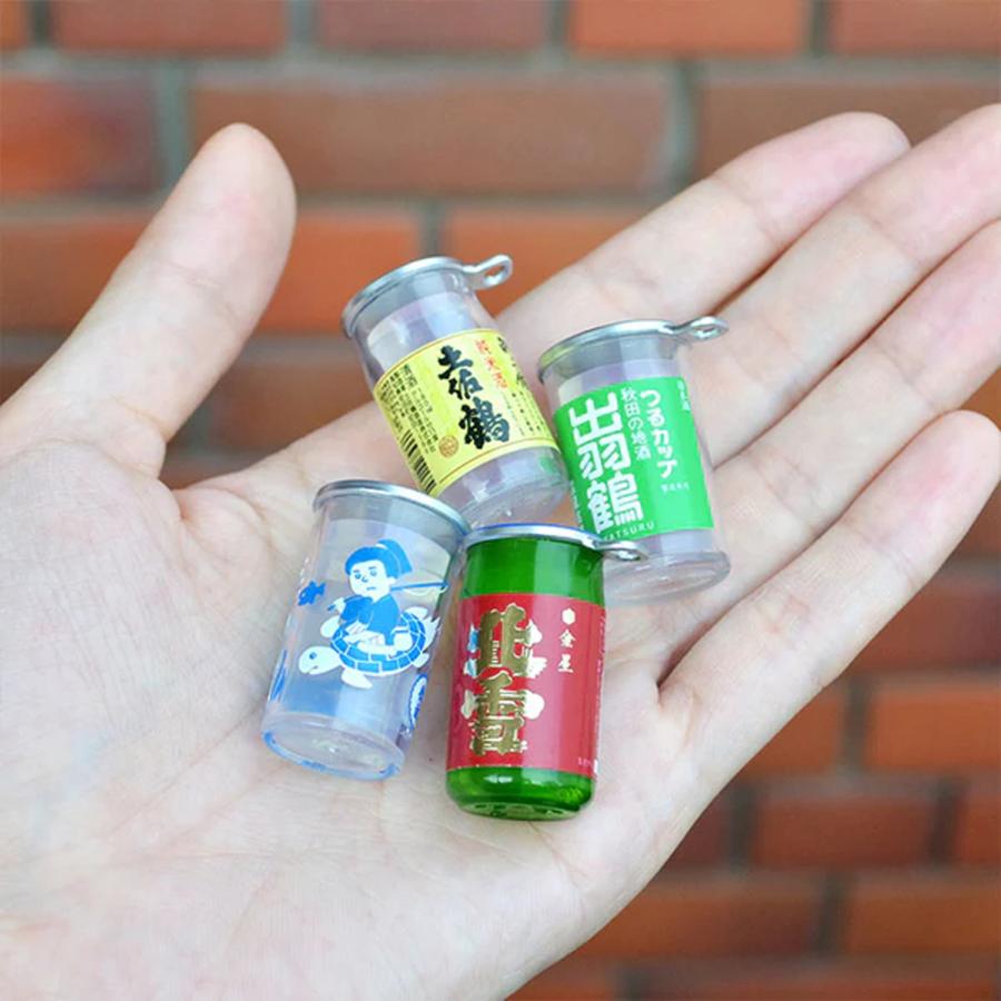 ケンエレファント 全国の銘酒 カップ酒 ボールチェーンマスコット 全4