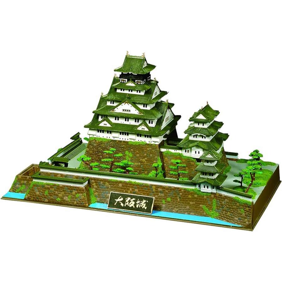 童友社（DOYUSHA） 1/350 日本の名城プラモデル デラックス版 大阪城