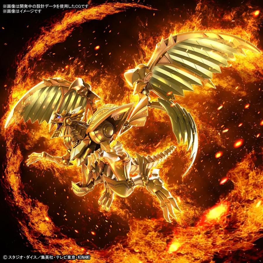 BANDAI SPIRITS バンダイスピリッツ 三幻神降臨 ラーの翼神竜 フィギュアライズスタンダード AMPLIFIED 色分け済みプラモデル 新品 未開封の画像