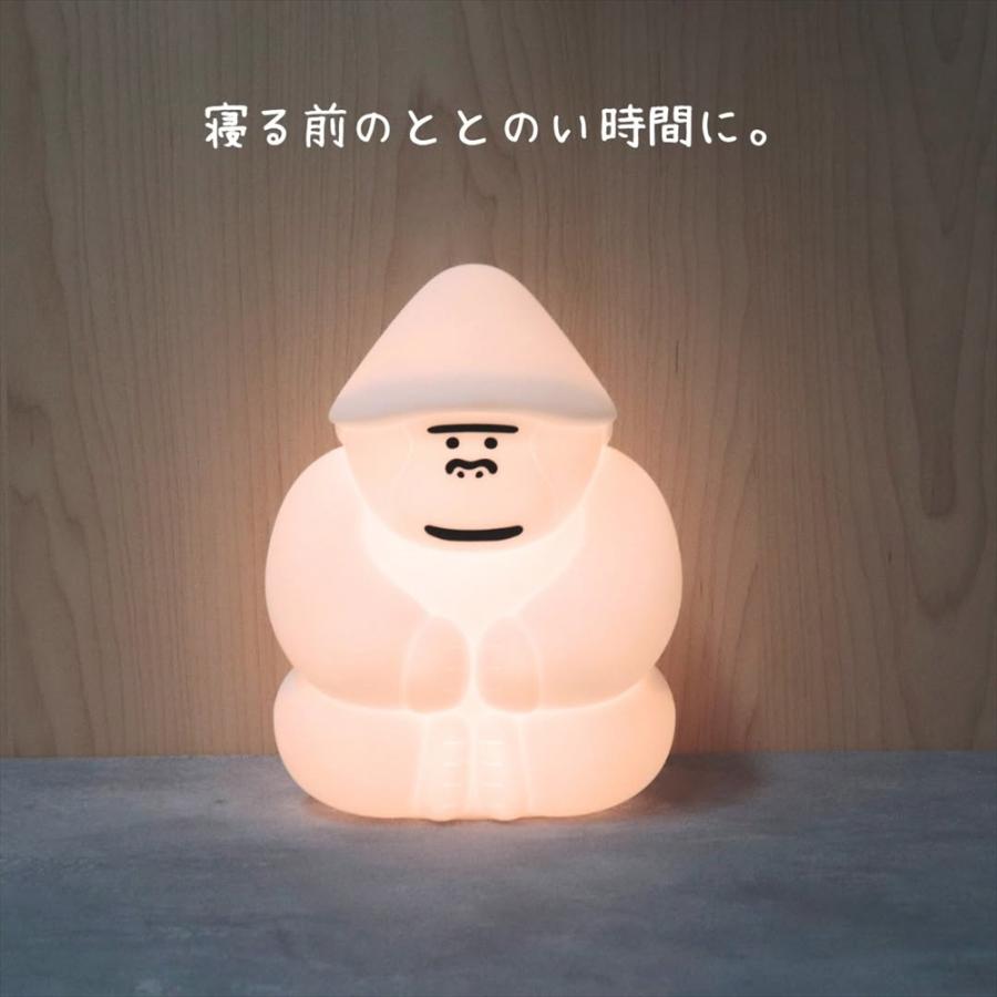 ごリラックス まもるさんのもちっとルームランプ ゴリラ インテリア