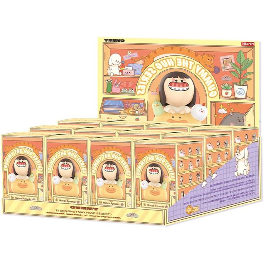 POP MARTフィギュア 8体セット♡ POP MART（ポップマート） POPMART Gummy ハグ シリーズ BOX