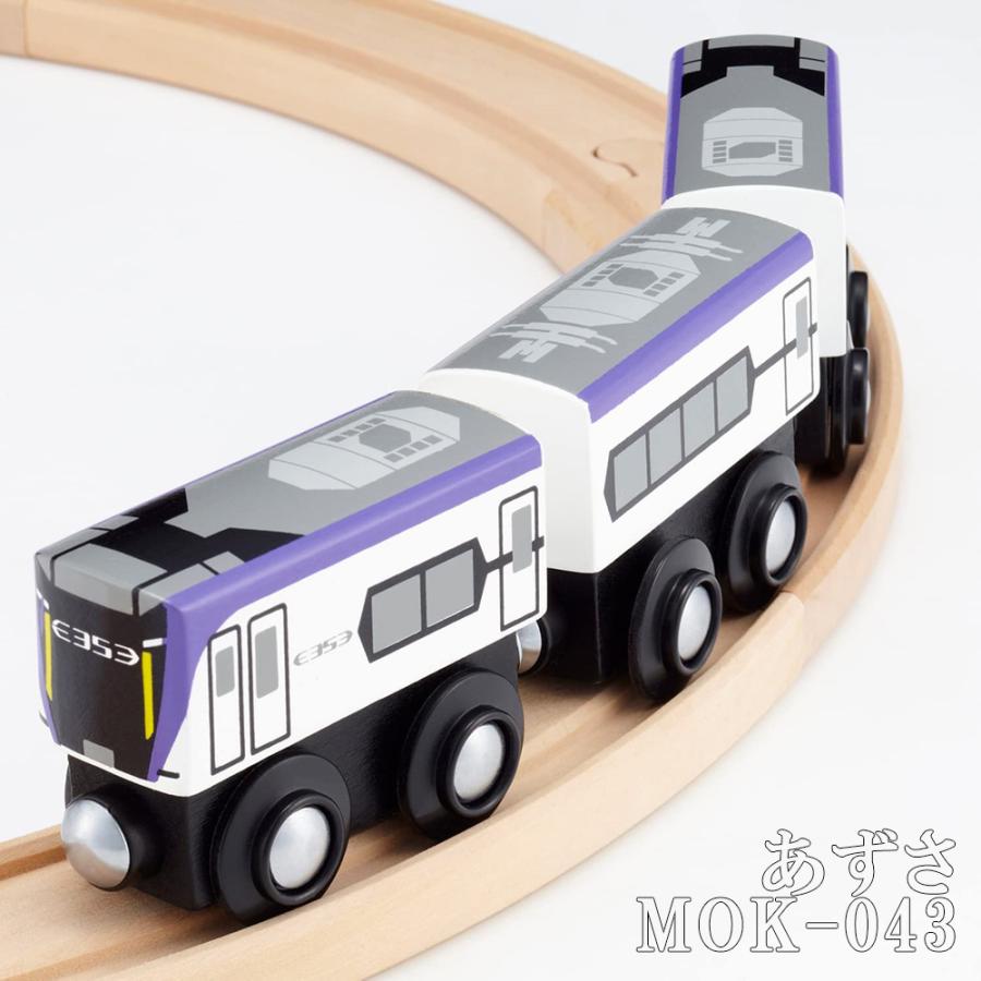 moku TRAIN 東日本 モクトレイン 3両セット 電車 レール 木製｜hrco｜09