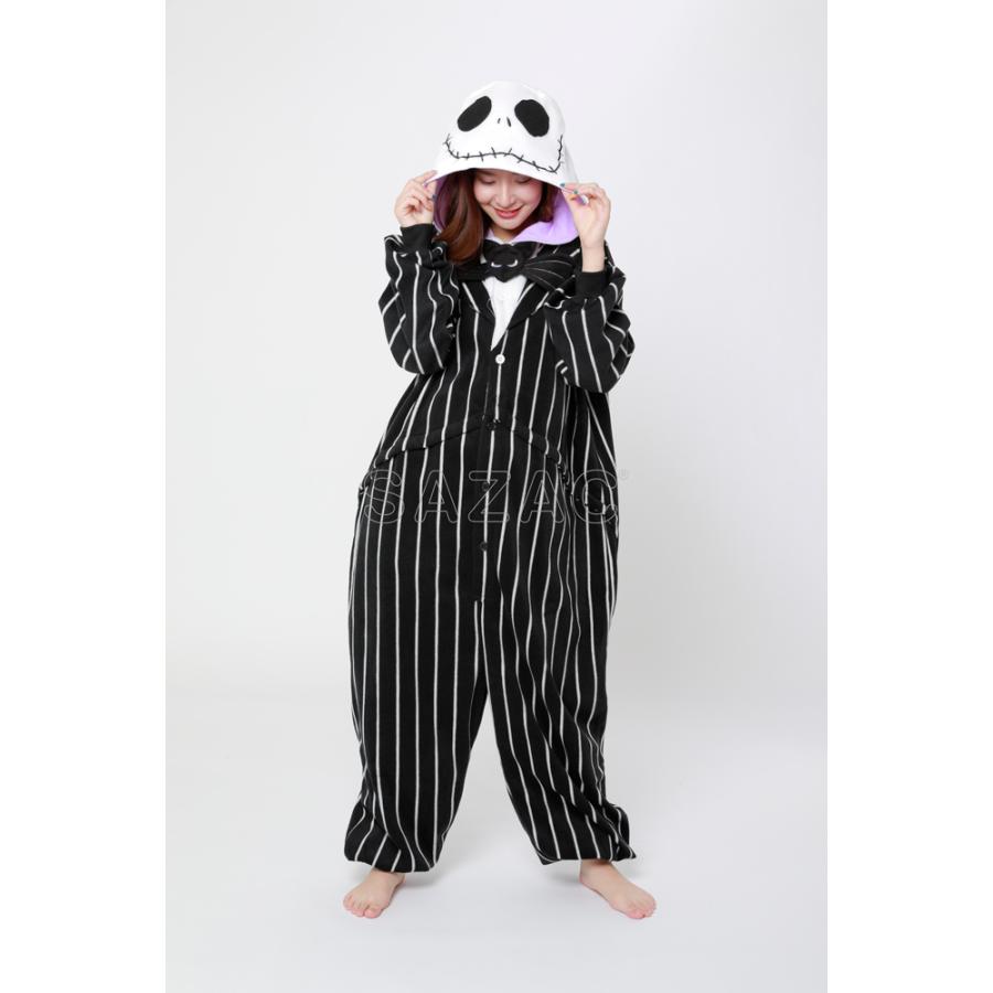 パジャマジャック 着ぐるみ ジャック ディズニー フリース 大人用 フリーサイズ パジャマ