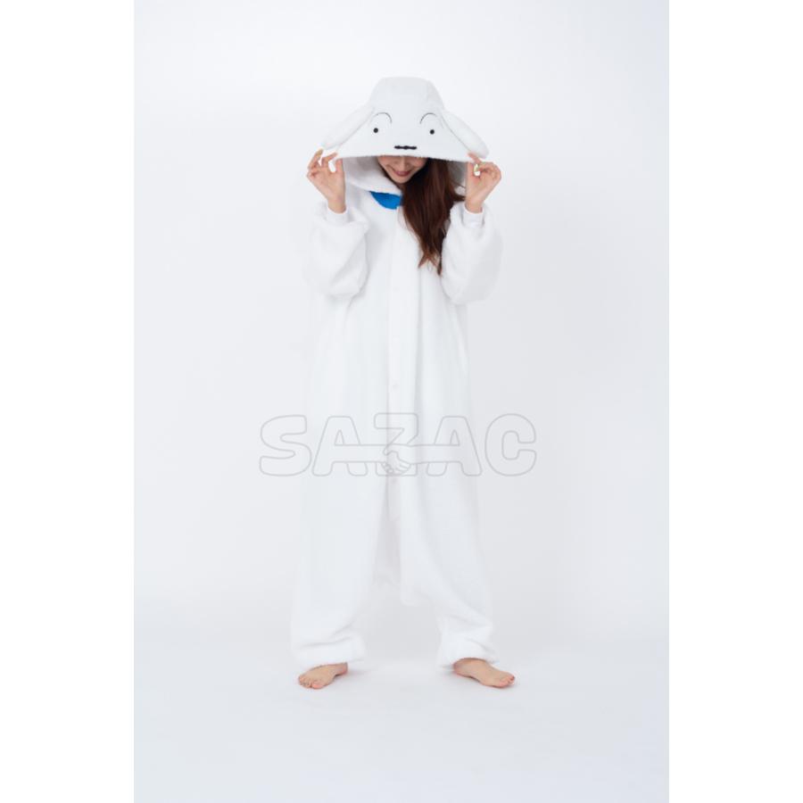 着ぐるみ シロ クレヨンしんちゃん ボア フリース 大人用 フリーサイズ