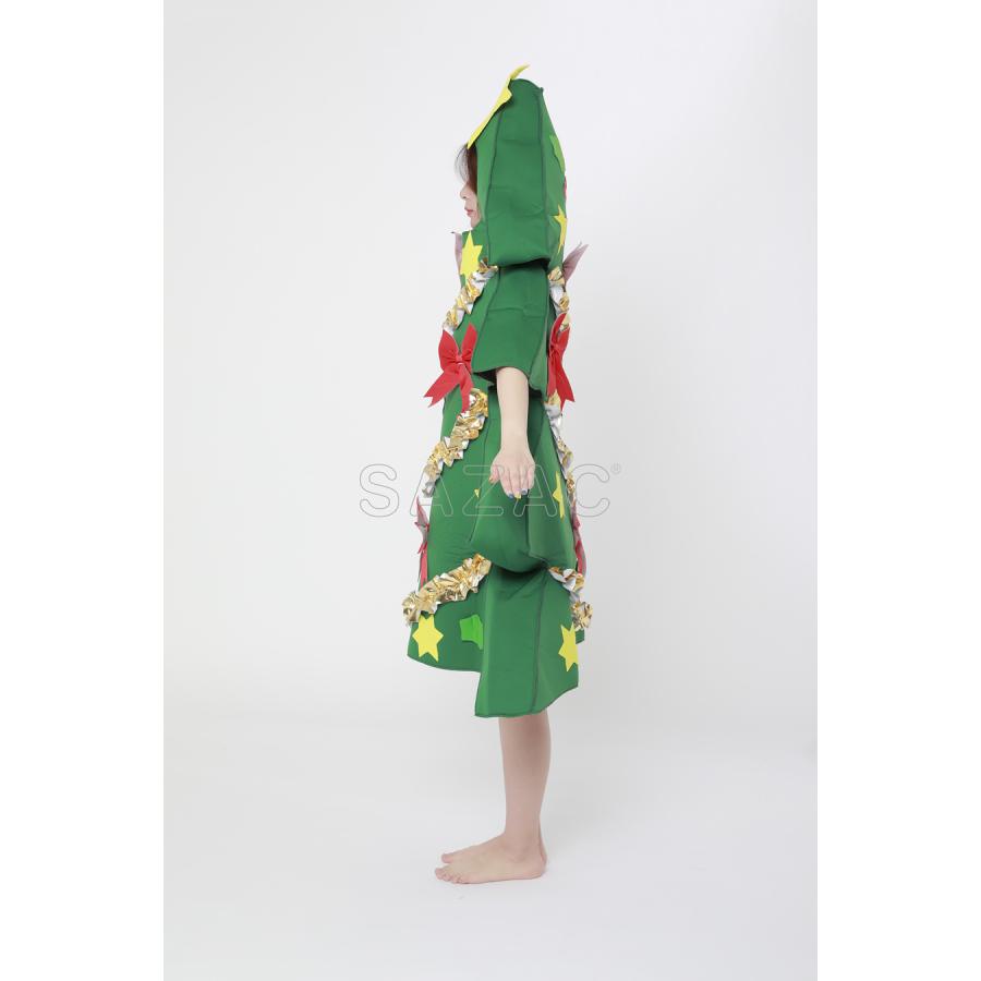 クリスマスツリー X'masツリー コスチューム コスプレ パーティー衣装 クリスマス ハロウィン SAZAC サザック｜hrco｜04