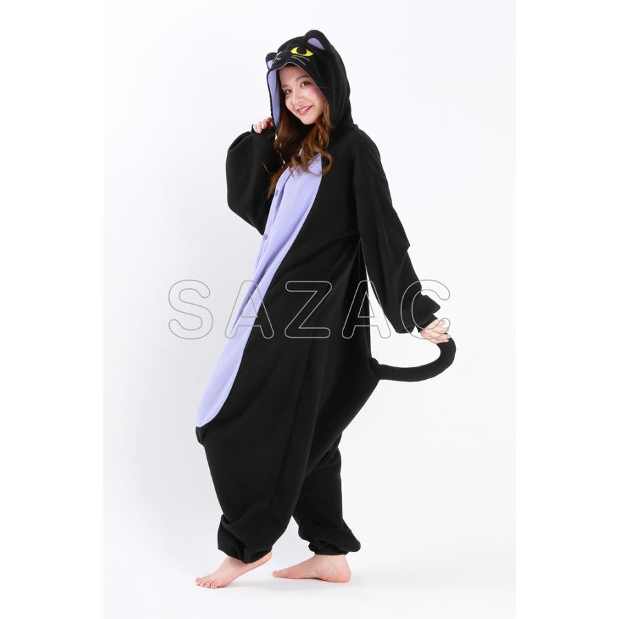 着ぐるみ 真夜中ネコ フリース クロネコ アニマル Sazac 猫 ネコ Kigurumi Mayonaka Hrco Yahoo 店 通販 Yahoo ショッピング