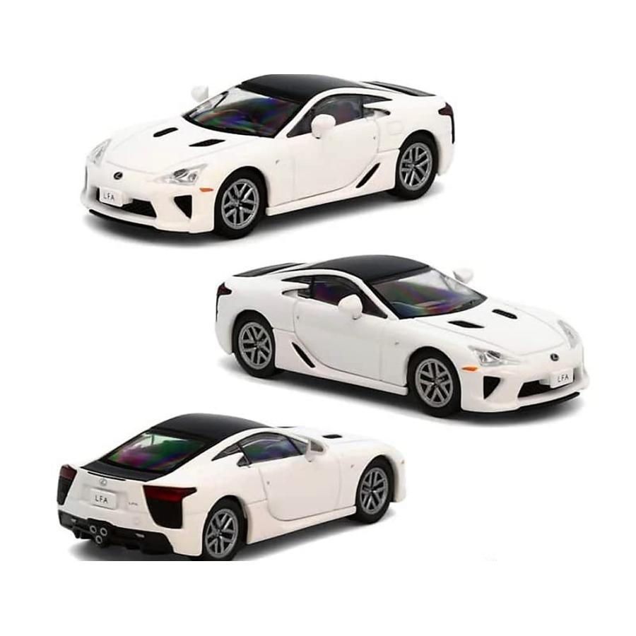 MODEL 1(モデルワン) 1/64 レクサス LFA Whitest White 完成品 |  | 01