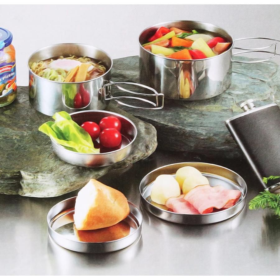 旅行用餐具5品 CAPTAIN STAG（キャプテンスタッグ） キャンピング食器 5点セット