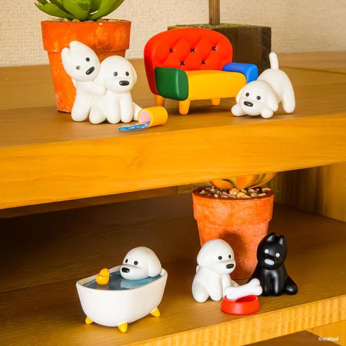 ケンエレファント matsui DOGS フィギュアコレクション Vol.2 4 種
