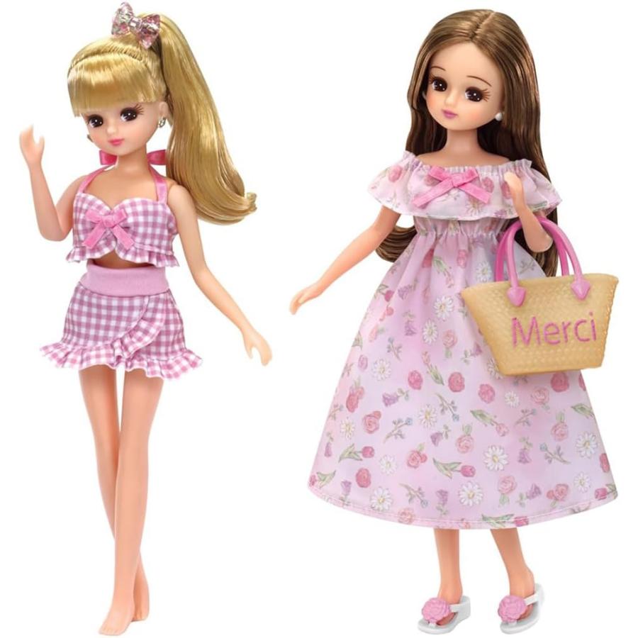 リカちゃん 水着＆リゾートワンピセット 着せ替え おままごと おもちゃ
