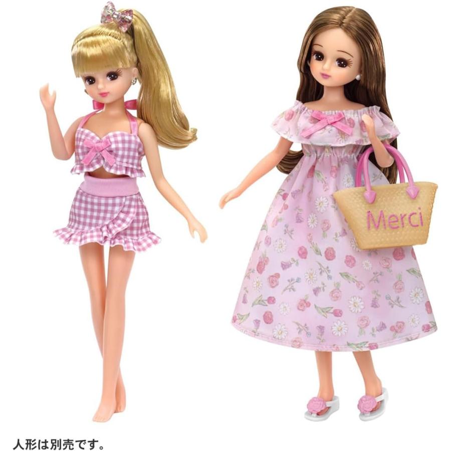 リカちゃん 水着＆リゾートワンピセット 着せ替え おままごと おもちゃ