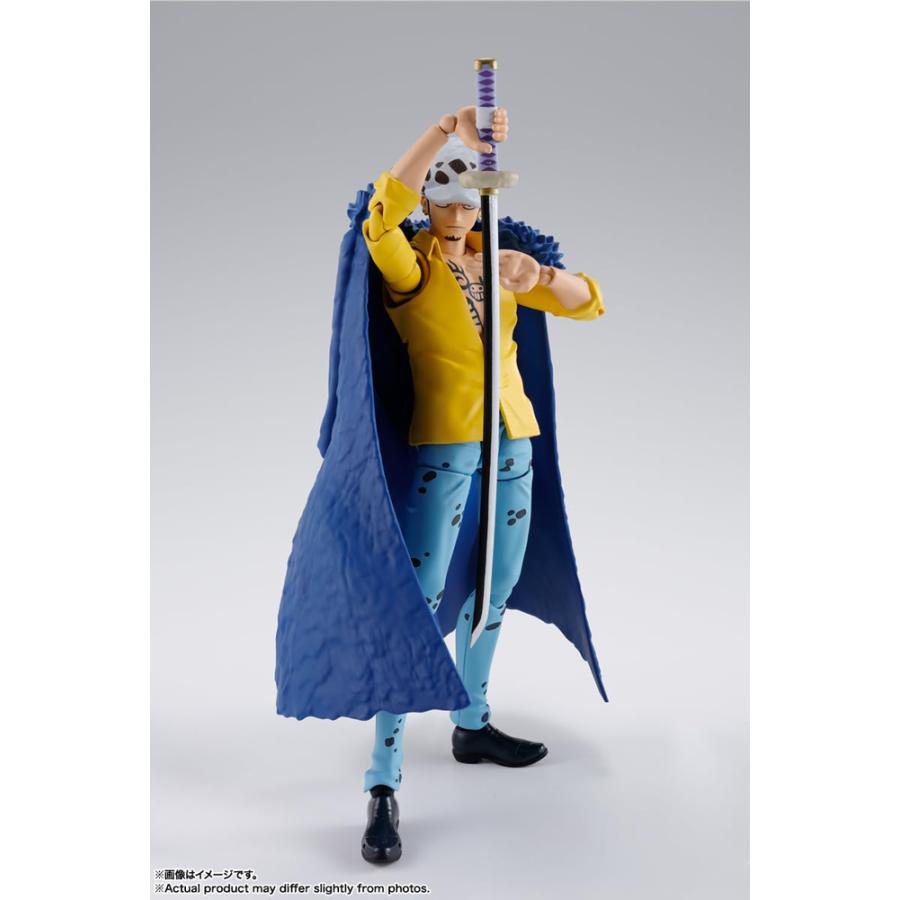 BANDAI SPIRITS S.H.フィギュアーツ ONE PIECEトラファルガー・ロー -鬼ヶ島討入- 約160mm PVC&ABS製 塗装済み可動フィギュア｜hrco｜04