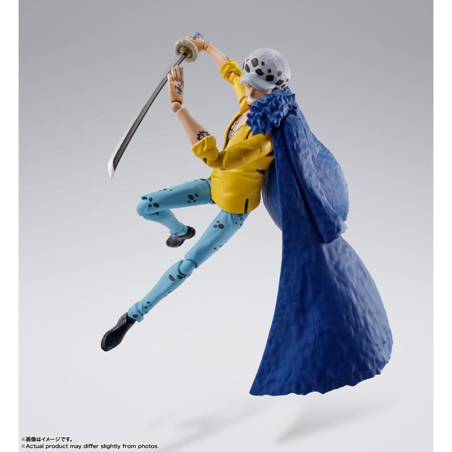 BANDAI SPIRITS S.H.フィギュアーツ ONE PIECEトラファルガー・ロー -鬼ヶ島討入- 約160mm PVC&ABS製 塗装済み可動フィギュア｜hrco｜07