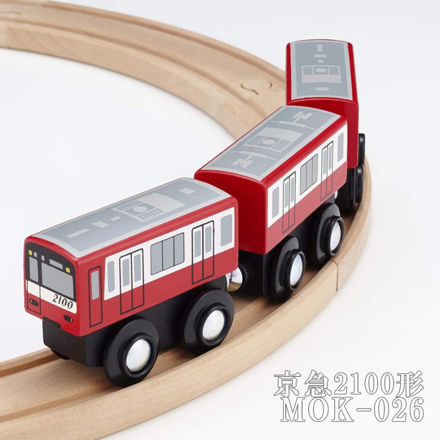 moku TRAIN 私鉄 モクトレイン 3両セット 電車 レール 木製｜hrco｜05