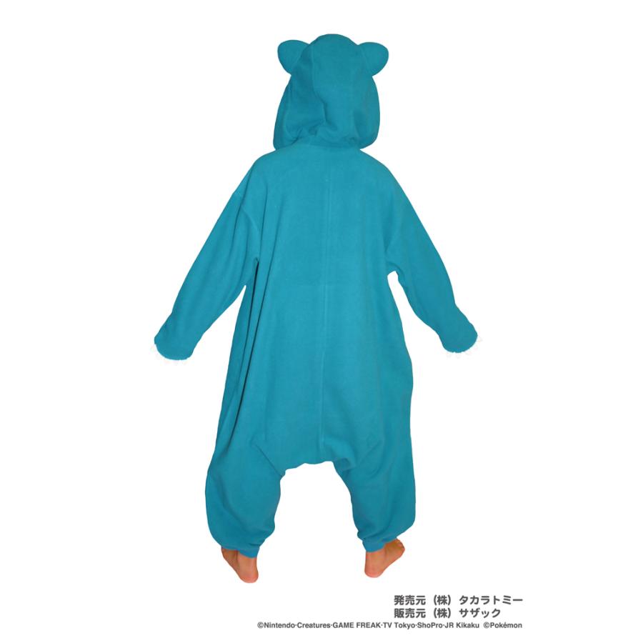 着ぐるみ カビゴン 110cm キッズ用 フリース ポケットモンスター SAZAC