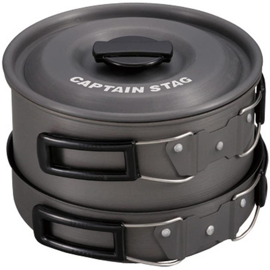 CAPTAIN STAG アルミクッカーＬセット フライパン 鍋 UH-4203｜hrco｜06