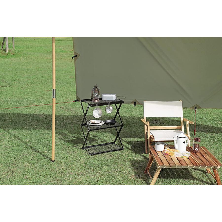 CAPTAIN STAG（キャプテンスタッグ） フレームワーク 3段MOVEラック