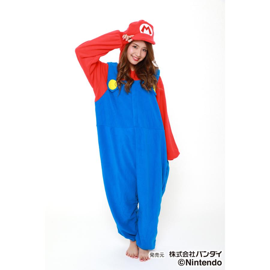 着ぐるみ フリーサイズ スーパーマリオ ワリオ バンダイ任天堂